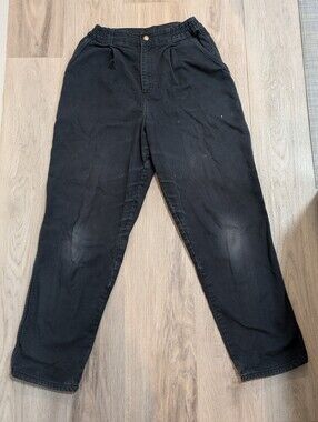 Vintage L.L.Bean Pathfinder Black Work Pants - Size 6